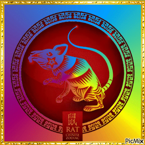 Zodiac Chinois - Gratis animeret GIF