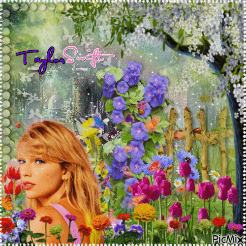 Taylor Swift | Flowers - Animovaný GIF zadarmo