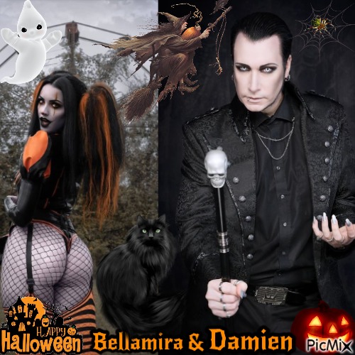 Bellamira & Damien - PNG gratuit