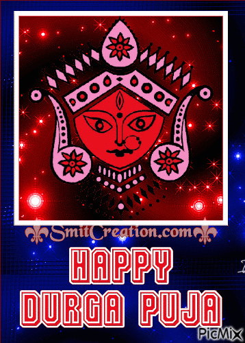 Happy Durga Puja - Free animated GIF - PicMix