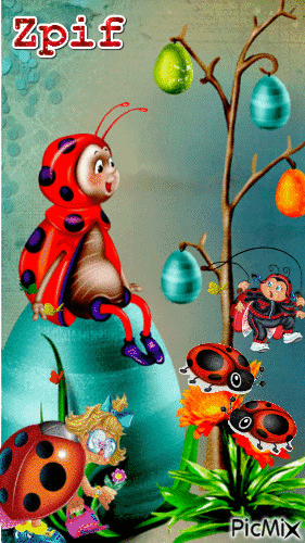 Ladybug - Zdarma animovaný GIF