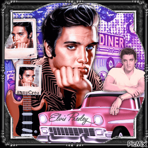Elvis Presley - 無料のアニメーション GIF
