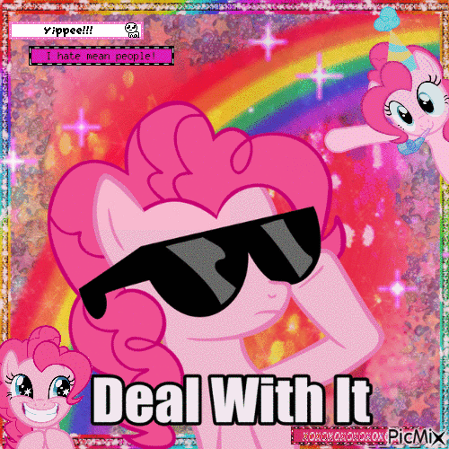Pinky Pie MLP mlp My Little Pony - Bezmaksas animēts GIF