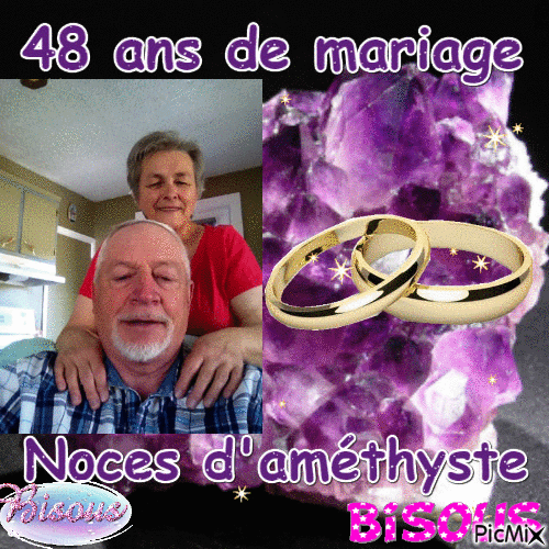 48 ans de mariage - Δωρεάν κινούμενο GIF
