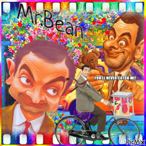 Mr.Bean - Nemokamas animacinis gif