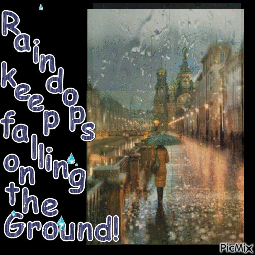 Raindrop.. - GIF animate gratis