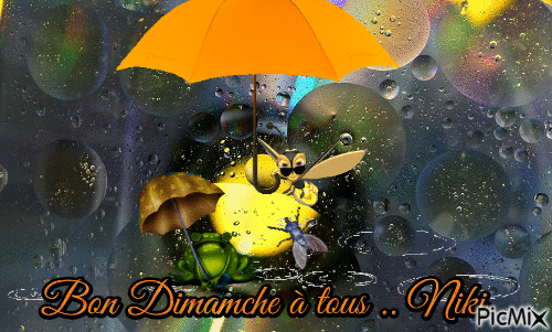 Bon Dimanche - Безплатен анимиран GIF