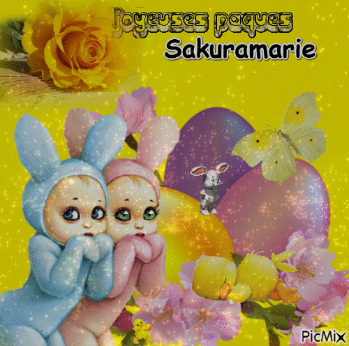 Sakuramarie merci pour ton amitie ♥♥♥ - Ingyenes animált GIF
