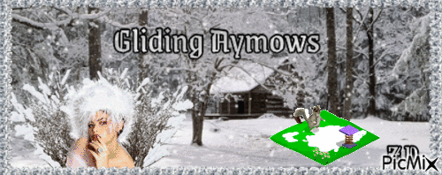 Gliding Aymows - GIF animate gratis