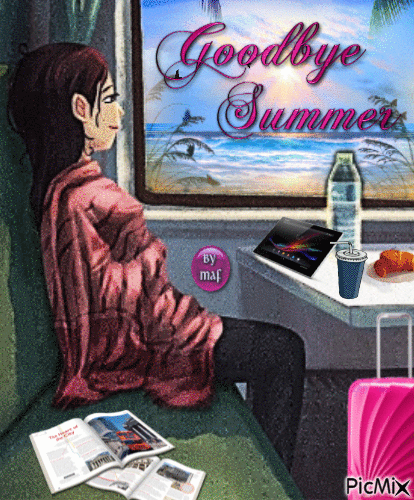 Goodbye Summer - GIF animado gratis