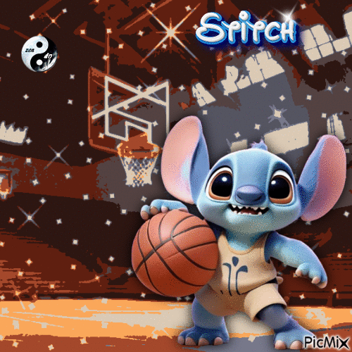 Stitch - GIF animado gratis