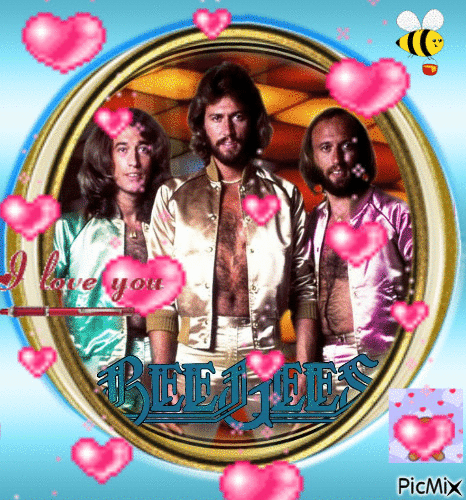 Bee Gees Love - Besplatni animirani GIF