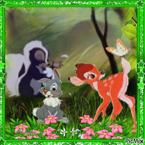 Bambi - GIF animate gratis