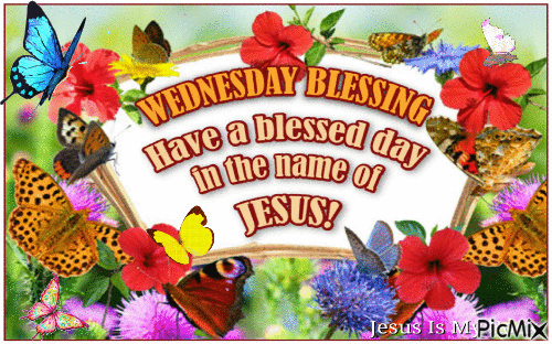 Wednesday Blessing - Bezmaksas animēts GIF