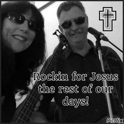Rockin for Jesus for the rest of our days! - PNG gratuit