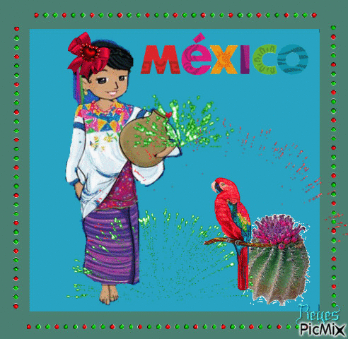 México - GIF animado grátis