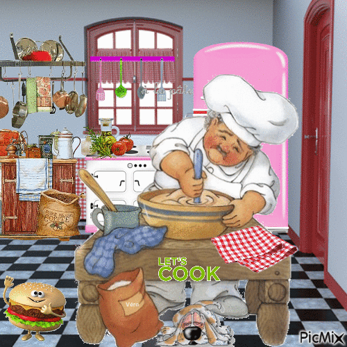 LOVELY CHEF - Free animated GIF