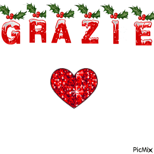 grazie - Zdarma animovaný GIF