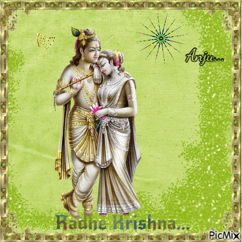 Radhe Krishna ! - Ücretsiz animasyonlu GIF