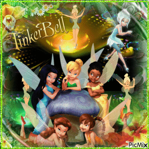 Tinkerbell - GIF animasi gratis