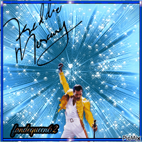 (l) Freddie Mercury (l) - Δωρεάν κινούμενο GIF