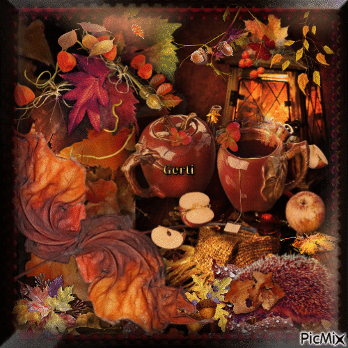 Magic autumn picture.... - Gratis animeret GIF