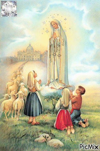 Virgen de Fatima - GIF animado gratis - PicMix
