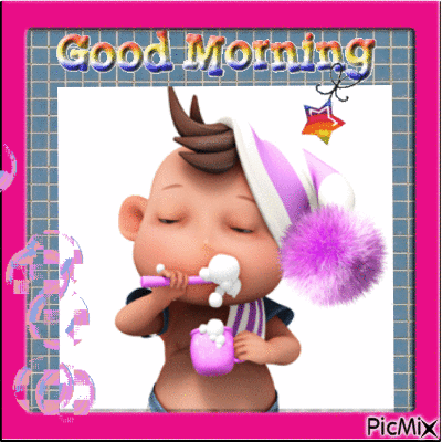 good morning - Darmowy animowany GIF