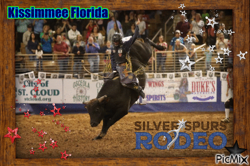 Cowboys of Florida Rodeo Time - Free animated GIF