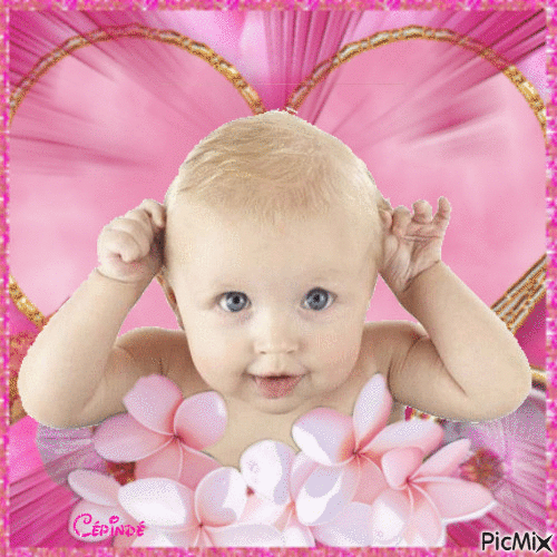 Photo de bébé - GIF animé gratuit