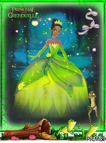 La Princesse et la Grenouille - GIF animado gratis