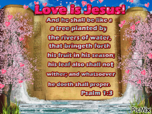 Love is Jesus! - GIF animasi gratis