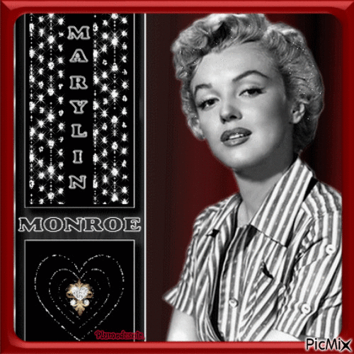 Marilyn Monroe. - Free animated GIF