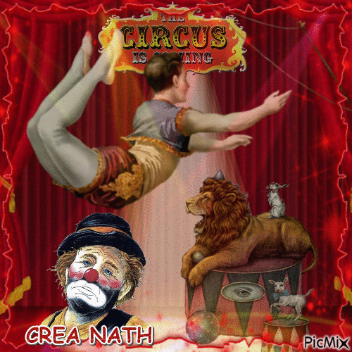 cirque  concours - GIF animado grátis