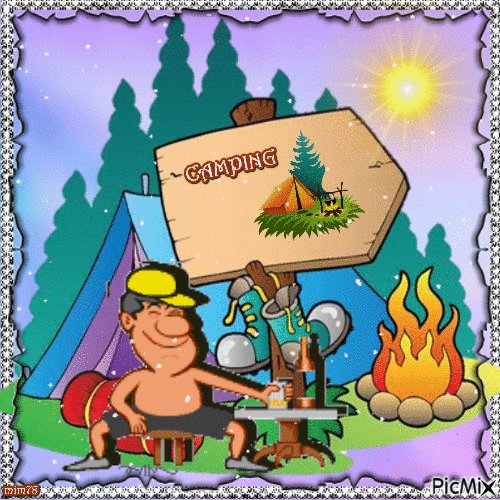 camping - Ingyenes animált GIF