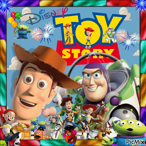 Disney Pixar Toy Story - Безплатен анимиран GIF