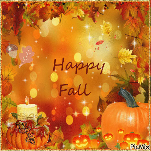 Happy Fall/Autumn 2023 - GIF animé gratuit
