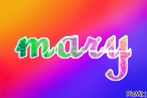 mary - Безплатен анимиран GIF