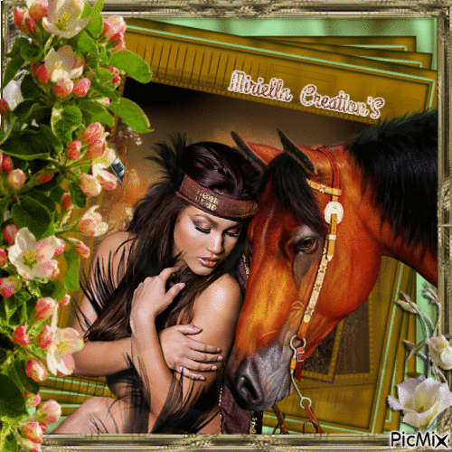 Contest  L'amour pour les chevaux - Zdarma animovaný GIF