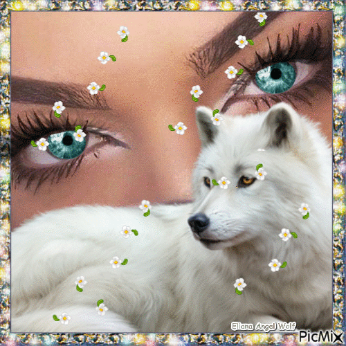 Wolf - Eliana Angel Wolf - Gratis geanimeerde GIF
