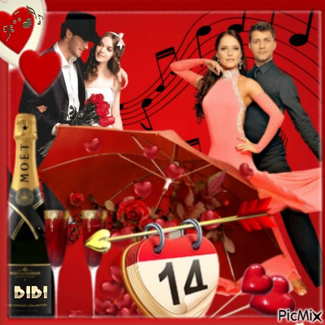 Happy Valentine's Day In Music - zadarmo png