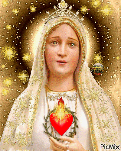 Madonna di Fatima - GIF animado grátis