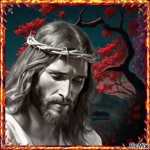 Portrait de Jésus. - PNG gratuit