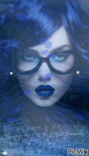 En azules - 無料のアニメーション GIF