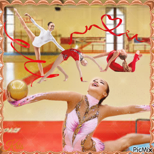 Gymnaste - Darmowy animowany GIF