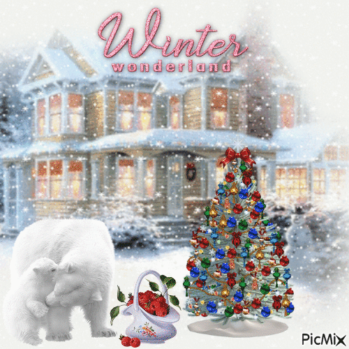 Winter Wonderland 2022 - GIF animé gratuit