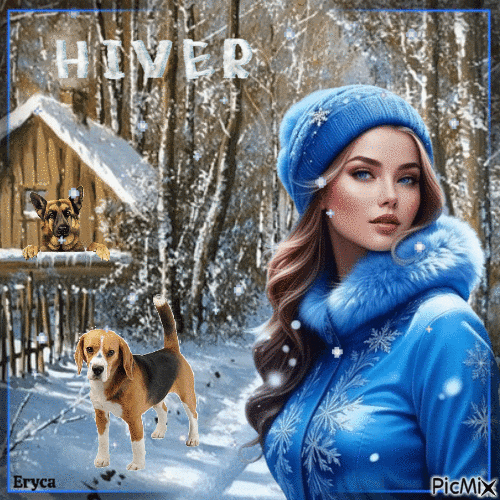 Ballade en hiver - Gratis animerad GIF