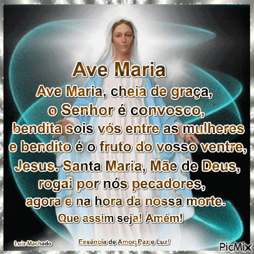 Ave Maria - Бесплатный анимированный гифка