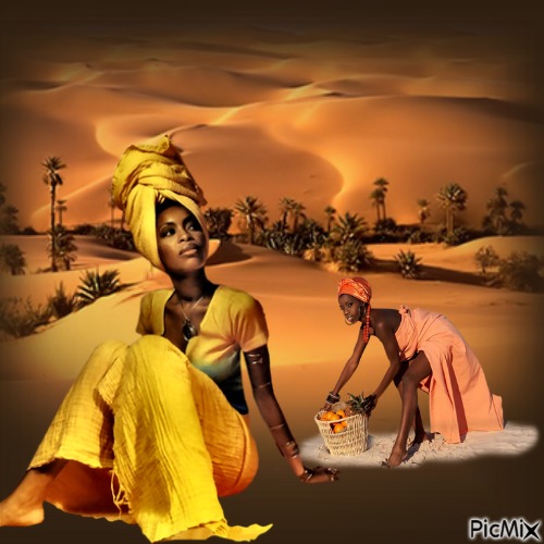 African Woman - PNG gratuit