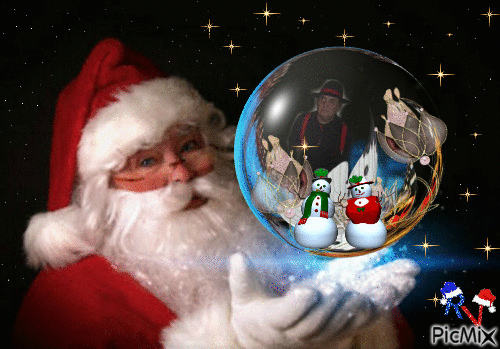 Magie de Noël - Gratis animeret GIF